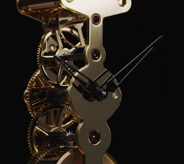 Эксклюзивные настольные часы "L’Epée La Tour" Black & Gold